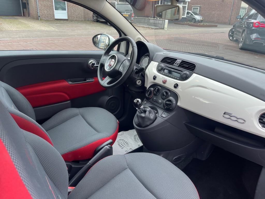 Fiat 500 1.0 TWINAIR POP / AIRCO / RADIO-CD / BLEUTOOTH / EL, Auto's, Voorwielaandrijving, Gebruikt, Euro 6, 840 kg