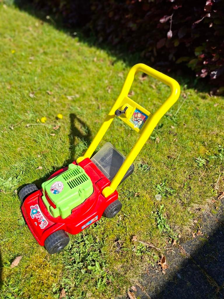 Kinder grasmaaier - Speelgoed grasmaaier, Ophalen of Verzenden, Gebruikt