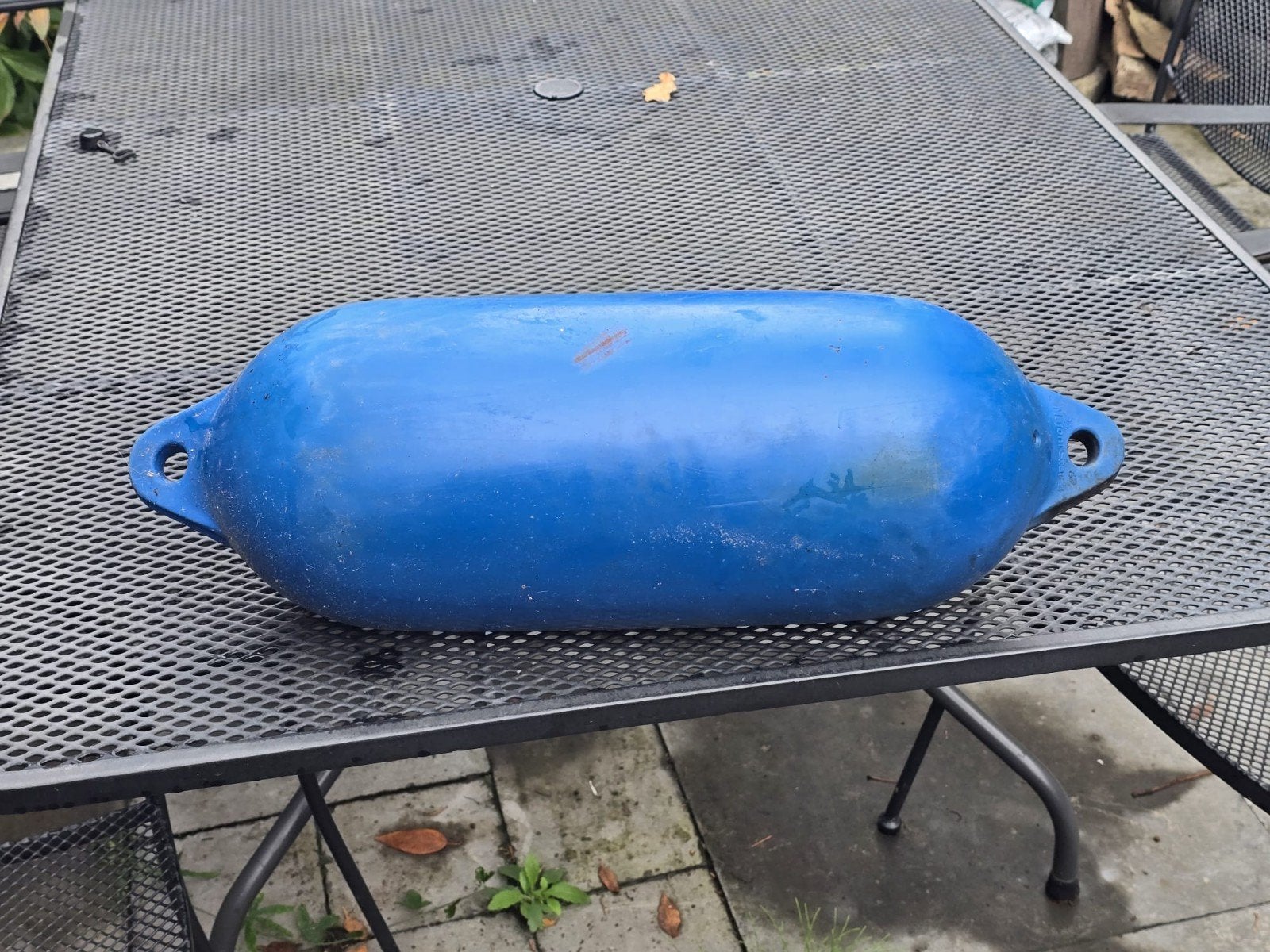 Blauwe stoot/boei voor boot, Watersport en Boten, Ophalen, Gebruikt, Overige typen