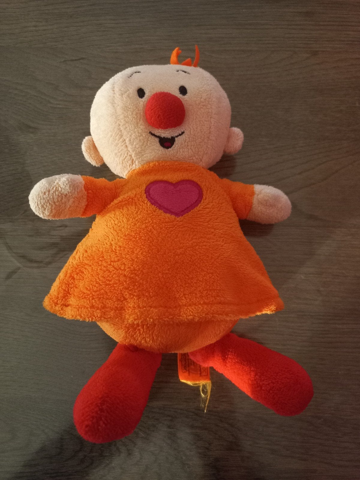 Schattige Bumba Babilu knuffel - 20 cm - Zeer goede staat, Oranje, Overige merken, Overige karakters, Overige typen