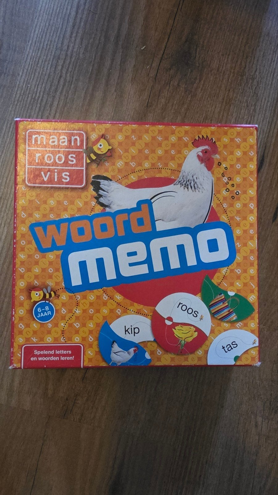 Maan Roos Vis Woord Memo - Spelend letters en woorden leren!, Een of twee spelers, Ophalen of Verzenden, Gebruikt, Uitgeverij Zwijsen B.V.