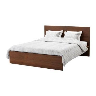Ikea Malm bed asbruin 180x200 (excl. matras), Ophalen, Gebruikt, Bruin, Tweepersoons