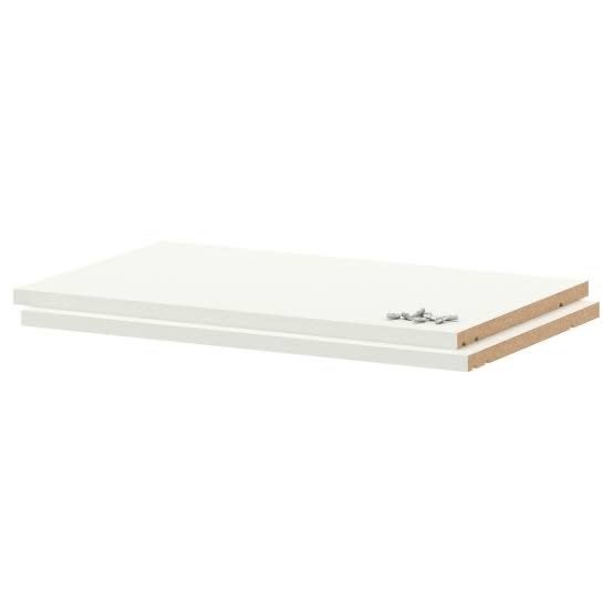 ikea utrusta 60x37 plank wit, Wit, Nieuw, Minder dan 100 cm, 25 tot 50 cm