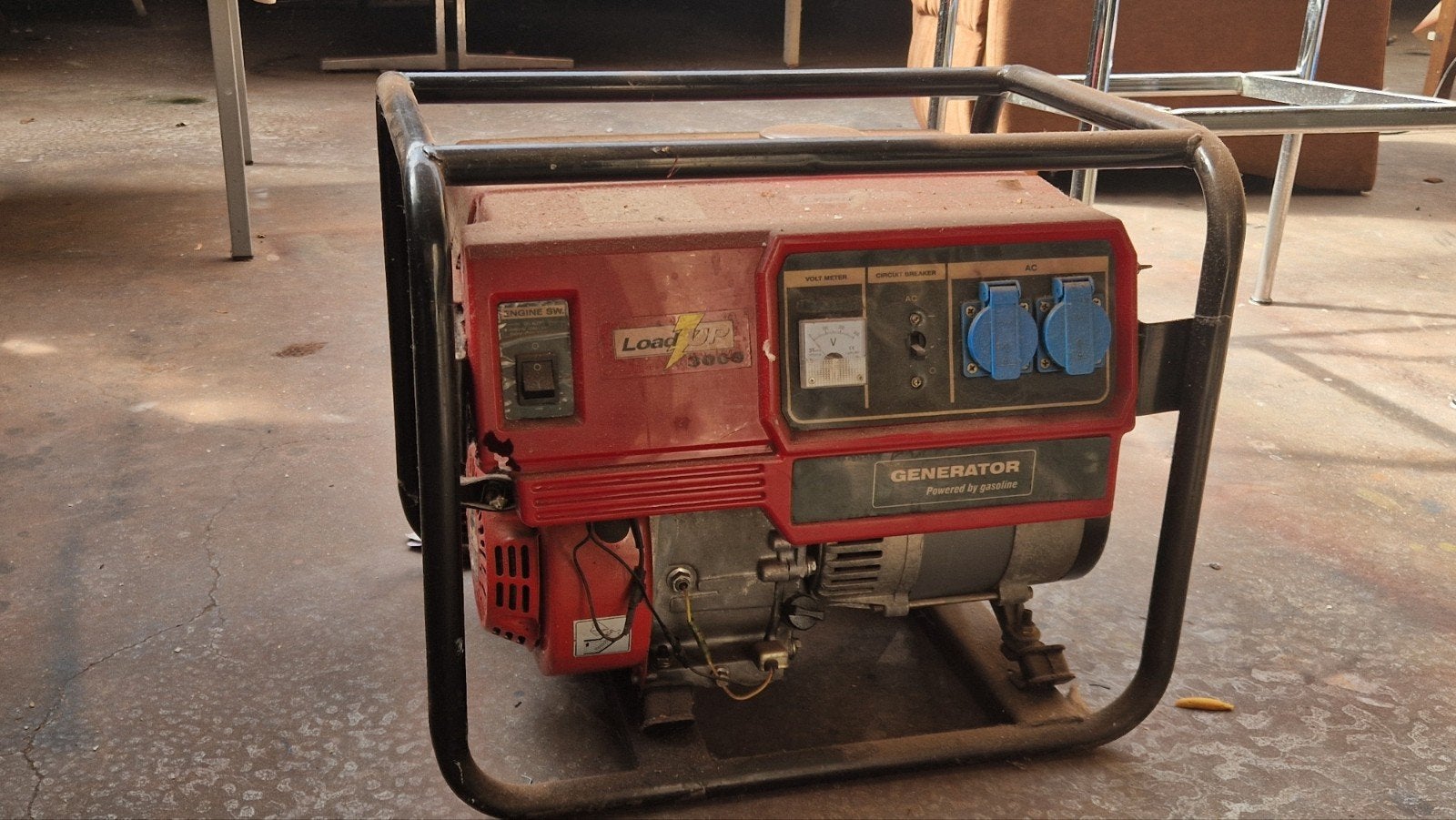Loadtop 3000 Aggregaat op benzine. Nog in goede staat., Ophalen, Gebruikt, 5 tot 10 kVA, Benzine