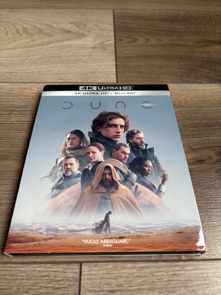 Dune 4K/blu ray engels ondertiteld, Ophalen of Verzenden, Zo goed als nieuw, Actie