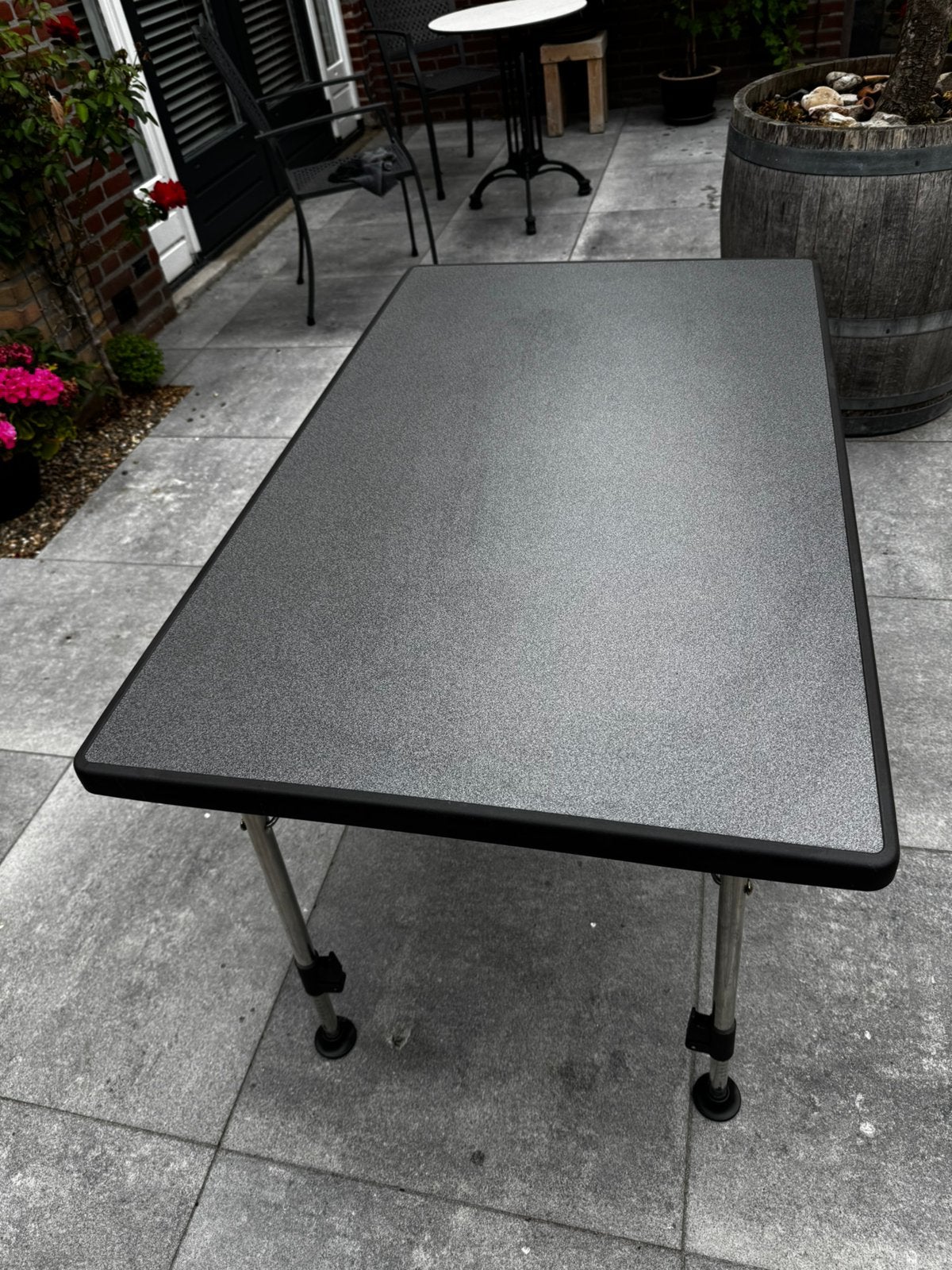 Dukdalf Stabilic III campingtafel 115 x 70 cm, Ophalen, Zo goed als nieuw, Campingtafel