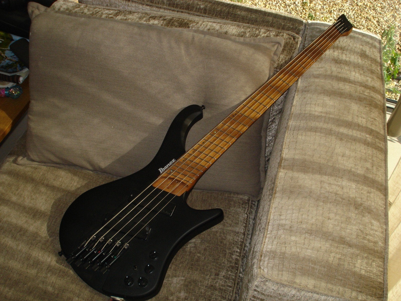 Ibanez EHB1005MS Headless Multi-Scale 5-String Bass, Ophalen of Verzenden, Gebruikt, Elektrisch, 5-snarig