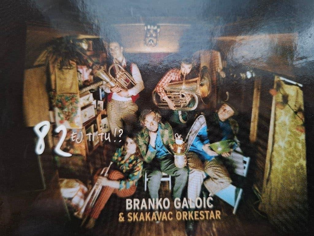 BRANKO GALOIC & SKAKAVAC ORKESTAR 83 RJ TI TU !?, Ophalen of Verzenden, Zo goed als nieuw, Overige genres, Album