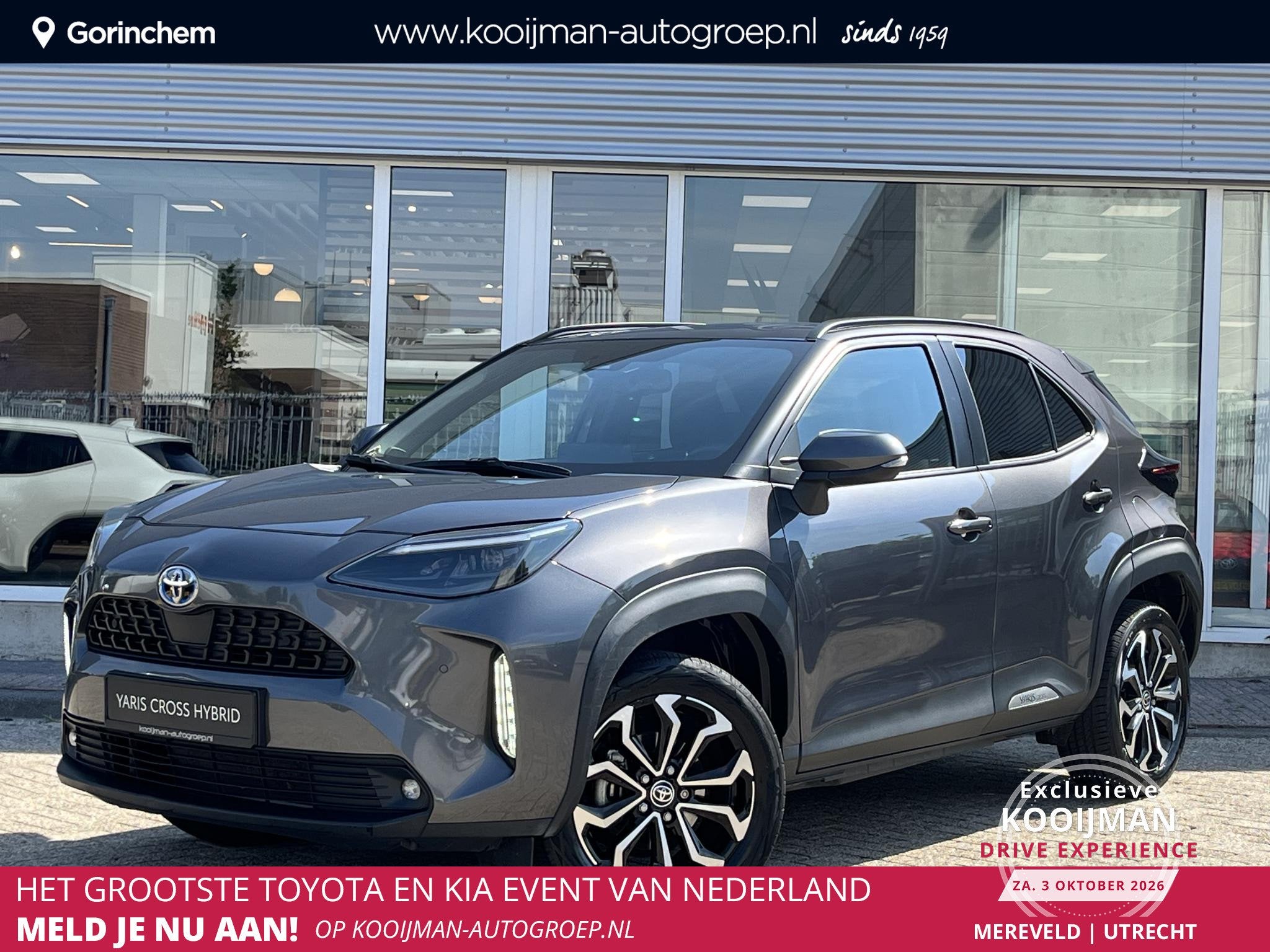 Toyota Yaris Cross 1.5 Hybrid Dynamic l Parkeersensoren l Do, Stof, Gebruikt, 116 pk, 1490 cc