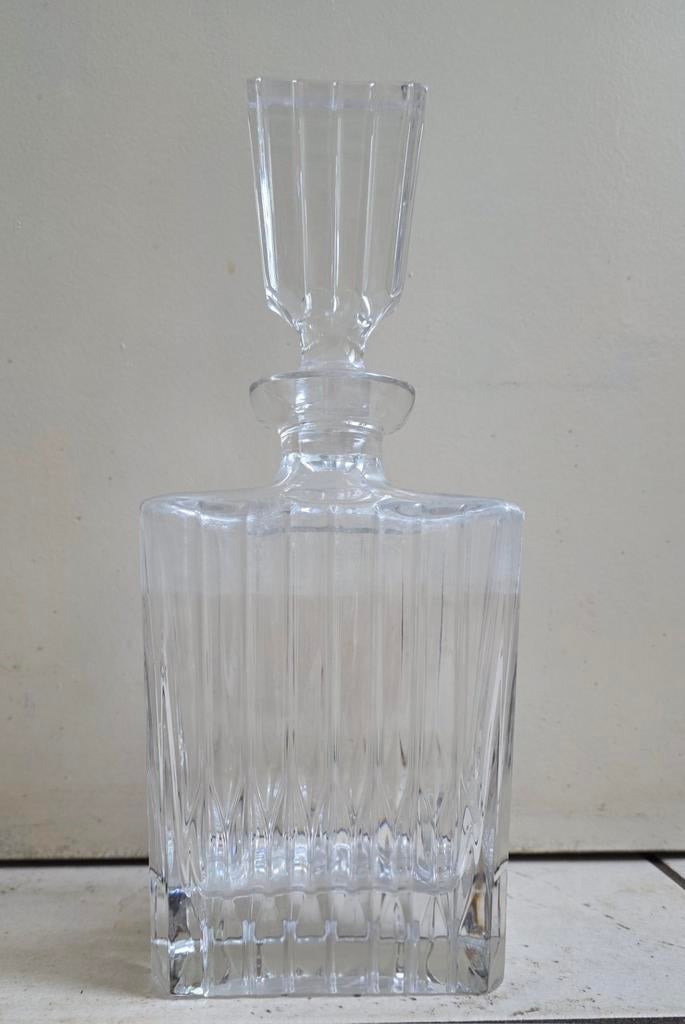Karaf/whiskyfles met stop, tijdloos design!, Ophalen of Verzenden