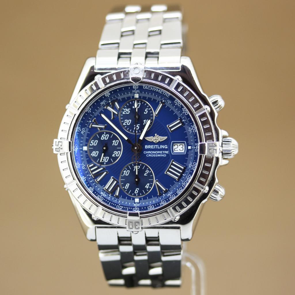 Breitling Windrider Crosswind Ref. A13355, Staal, Gebruikt, Staal, Breitling