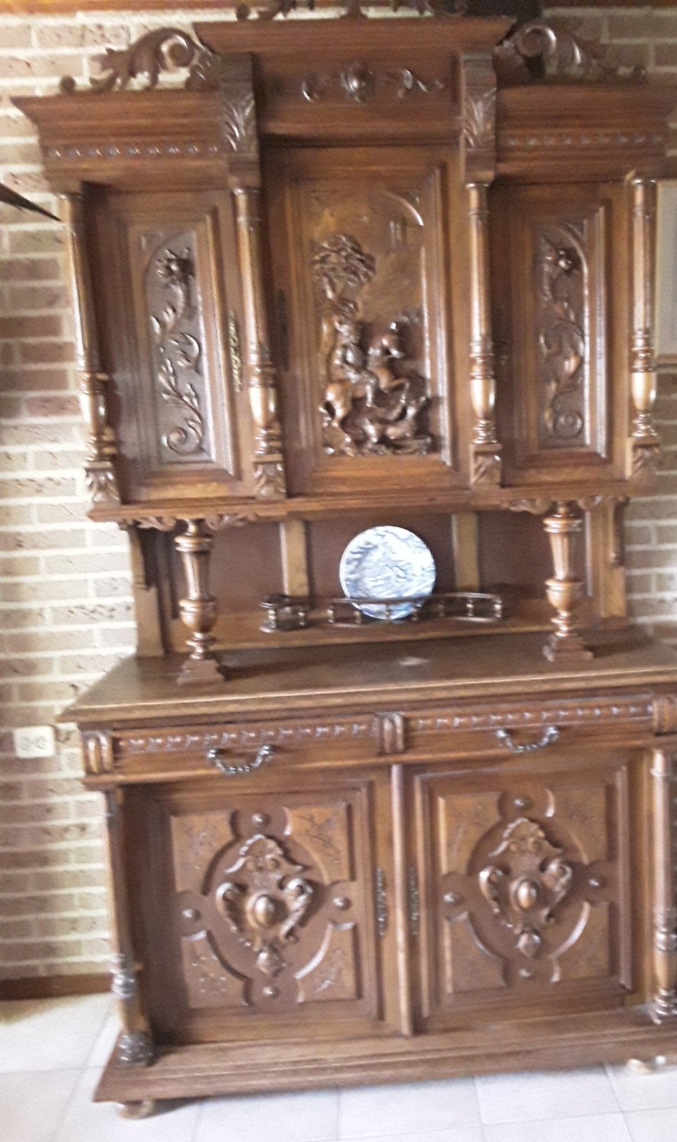 Originele Henri Deux kast, Antiek en Kunst, Antiek | Meubels | Kasten, Ophalen