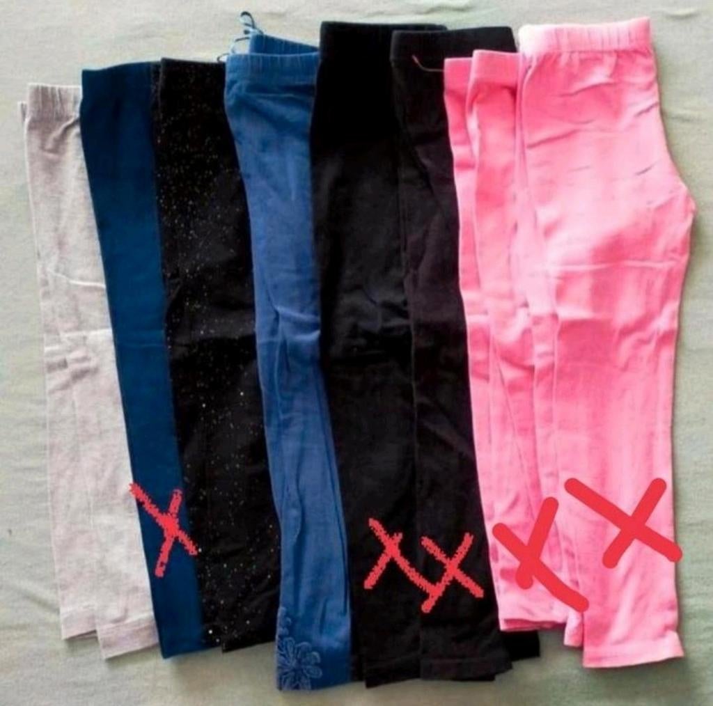 Izgs! 3 Fijne leggings van Zeeman. Mt. 98/104, Broek, Zeeman, Gebruikt, Meisje