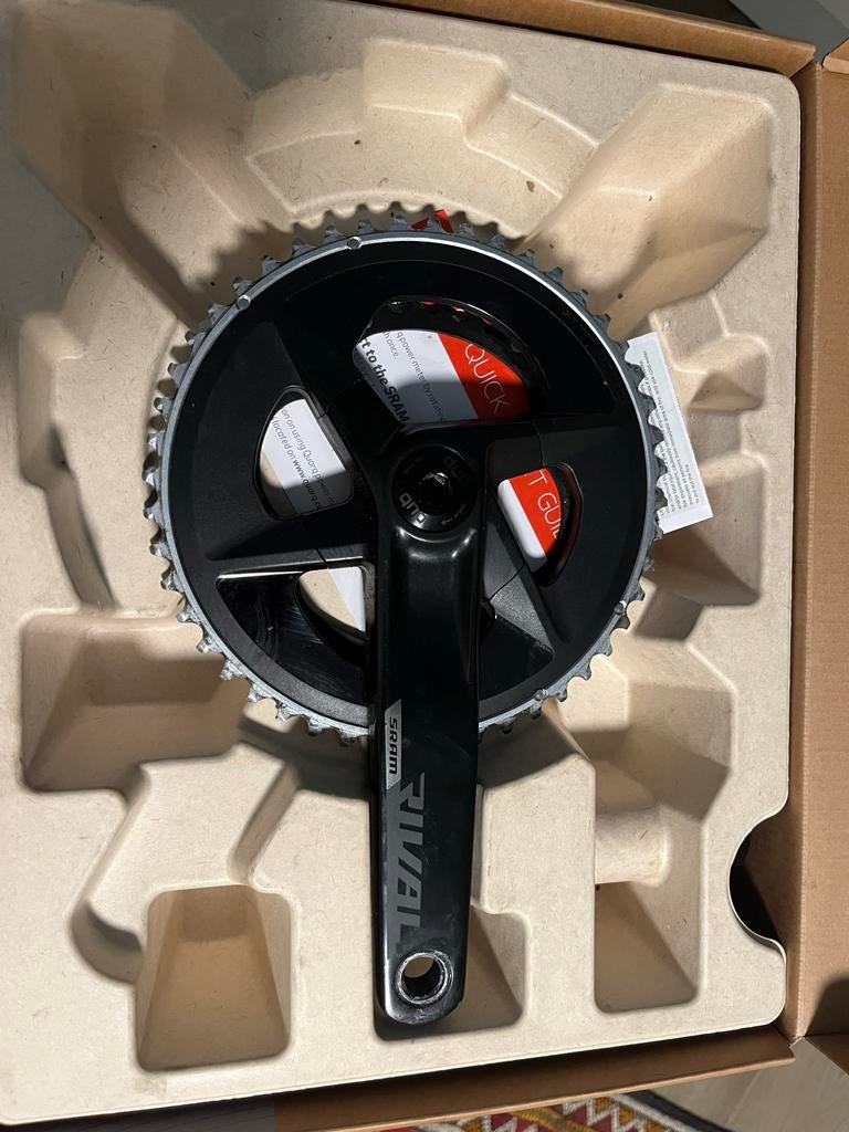 SRAM Rival Crankstel 2x12 speed - 48/35 - 170mm - DUB, Ophalen of Verzenden, Gebruikt, Racefiets, Crankstel of Pedalen