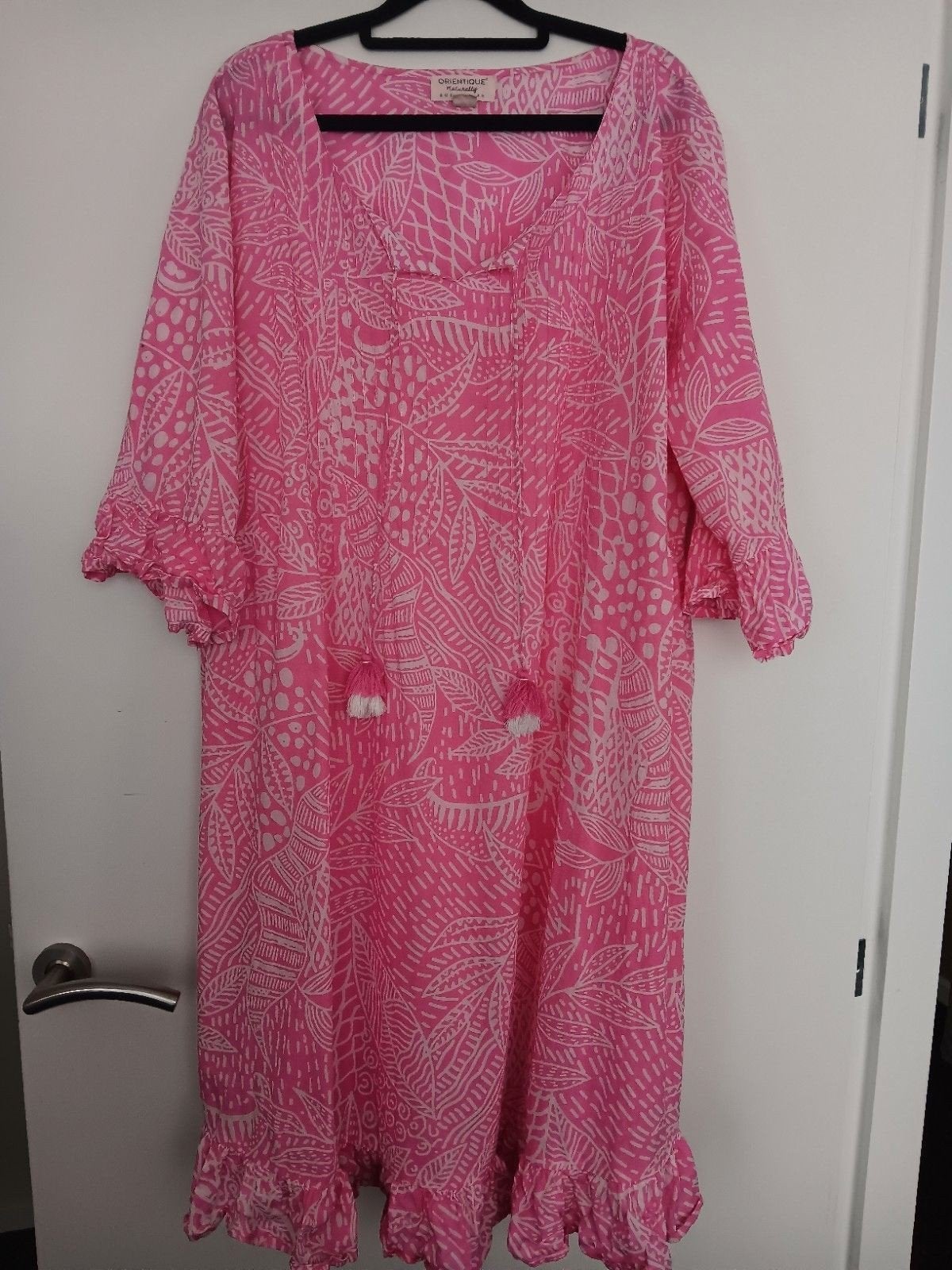 Te Koop: ORIENTIQUE Tuniek/Jurk,  mt 44. Als NIEUW! (J-63)., Jurk, Orientique, Ophalen of Verzenden, Zo goed als nieuw