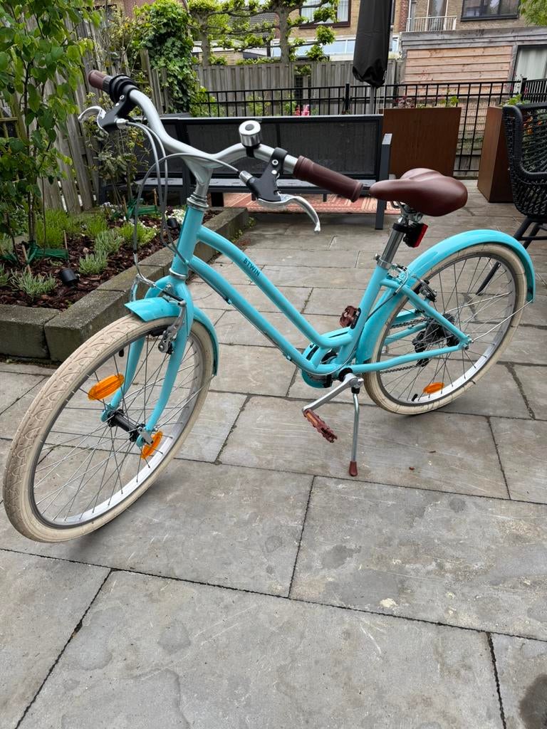 BTWIN 24 inch fiets elops 500, Fietsen en Brommers, Ophalen, Velgrem, Versnellingen, Gebruikt