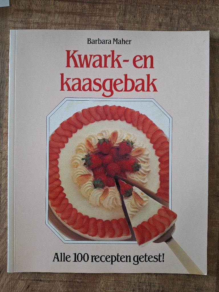 Kwark- en Kaasgebak , Barbara Maher, Nieuw, Ophalen of Verzenden, Nederland en België, Taart, Gebak en Desserts