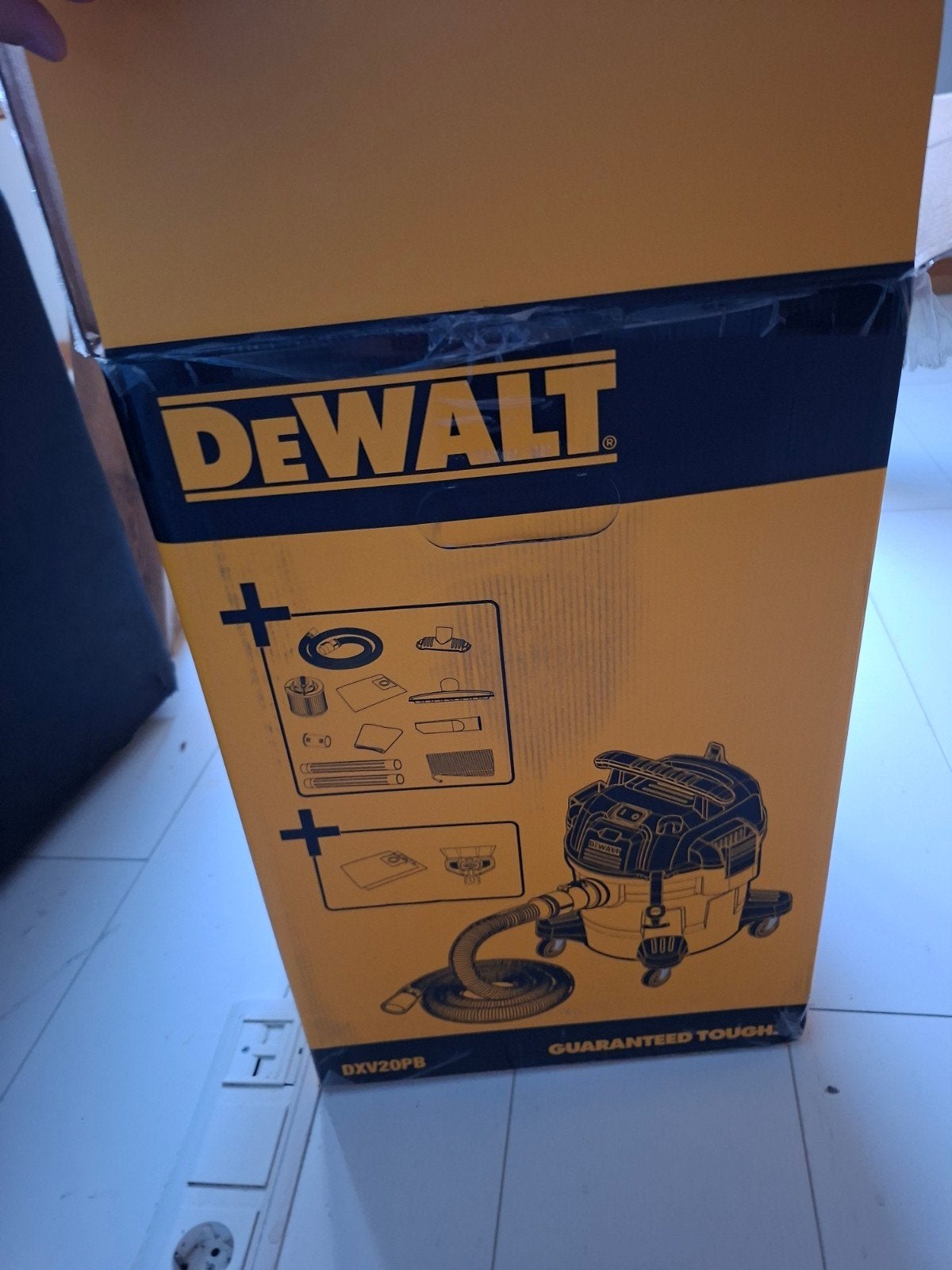 Dewalt stofzuiger 20L droog/nat, Ophalen of Verzenden, Nieuw