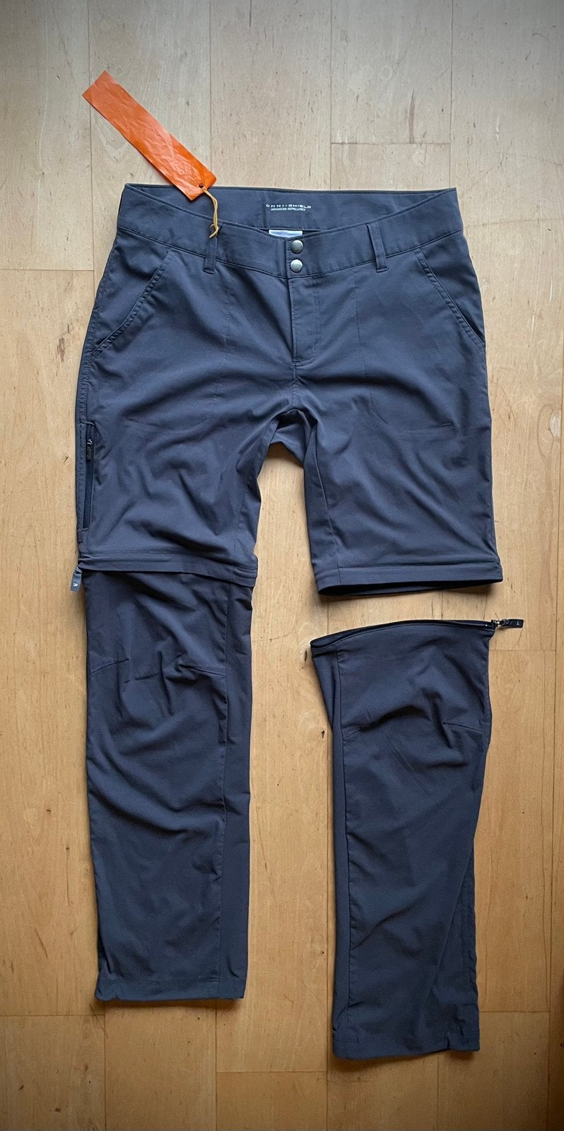 Columbia af rits broek zip off wandelen outdoor trekking 40, Ophalen of Verzenden, Maat 38/40 (M), Grijs, Lang
