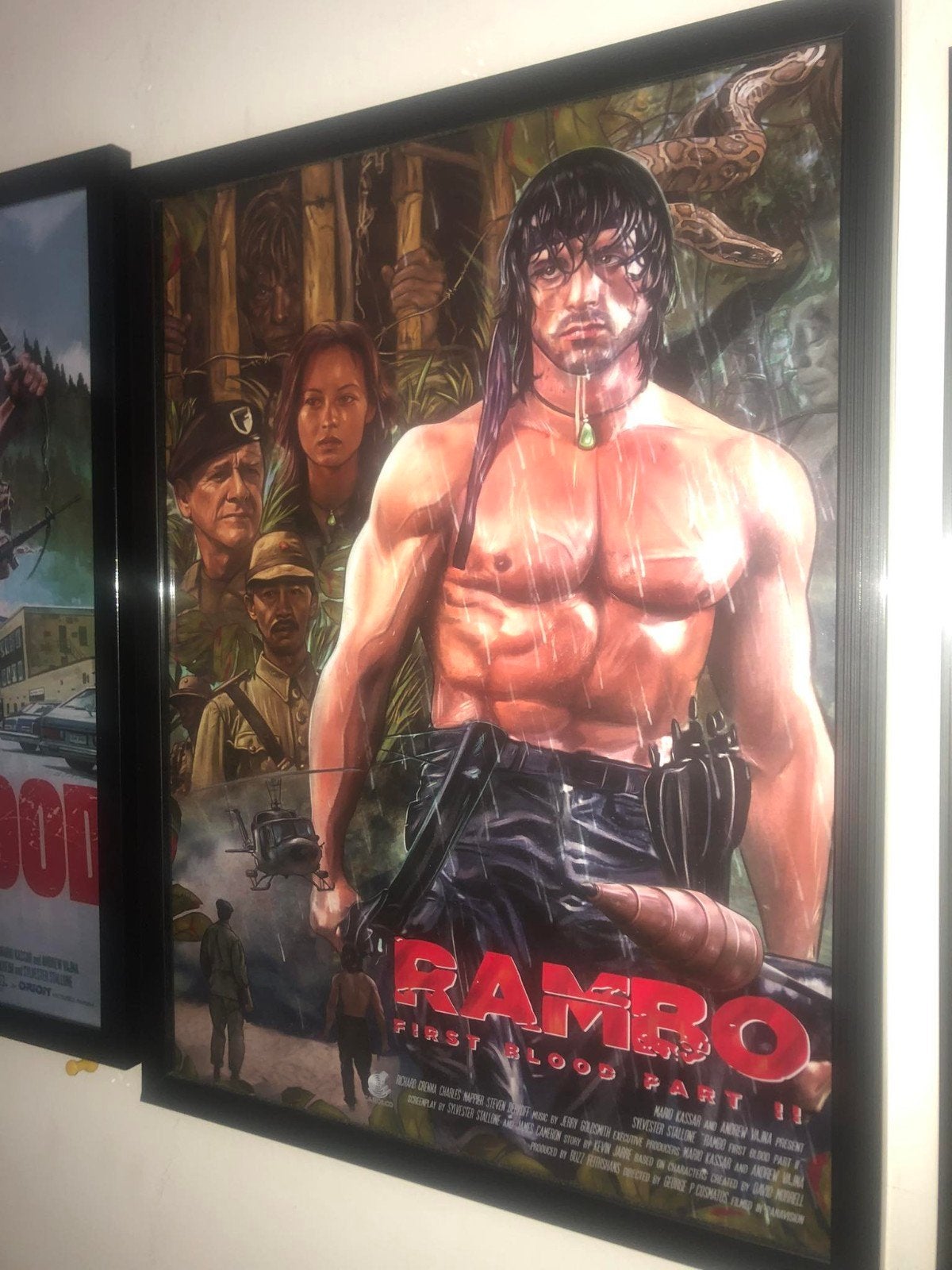 rambo, Ophalen of Verzenden, Zo goed als nieuw, A1 t/m A3, Film en Tv