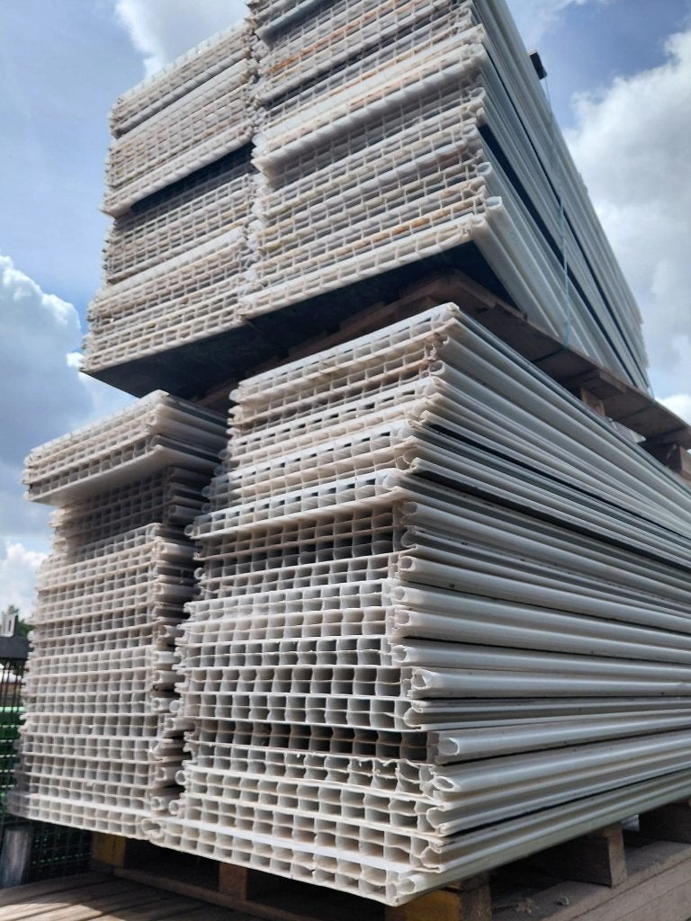 Kanaalplaten / kunststof meerwandige panelen, Ophalen, Gebruikt, Overige materialen, 20 tot 50 mm