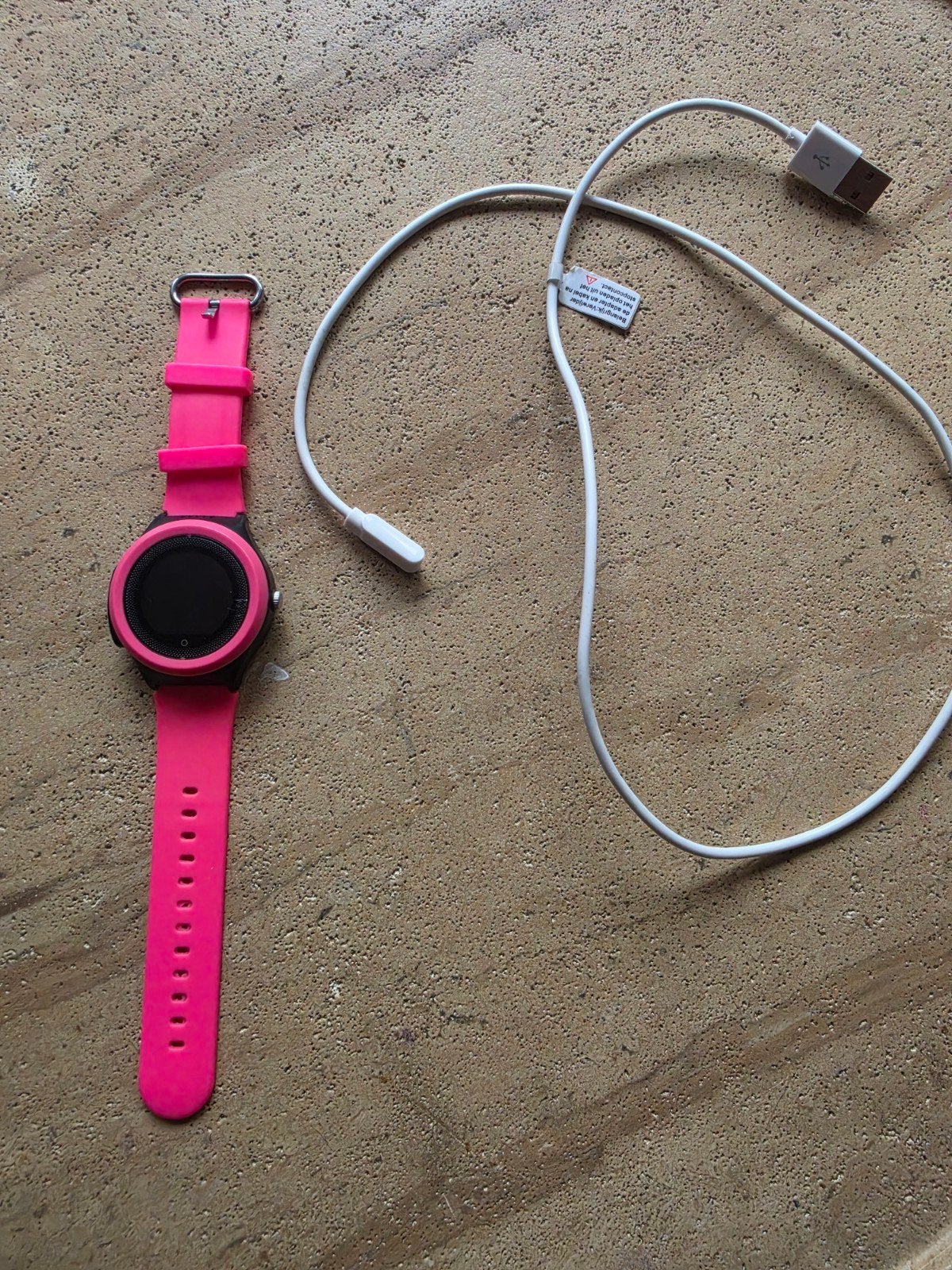 One2Track GPS horloge roze incl.laadkabel & sim, Ophalen of Verzenden, Zo goed als nieuw, Roze, GPS