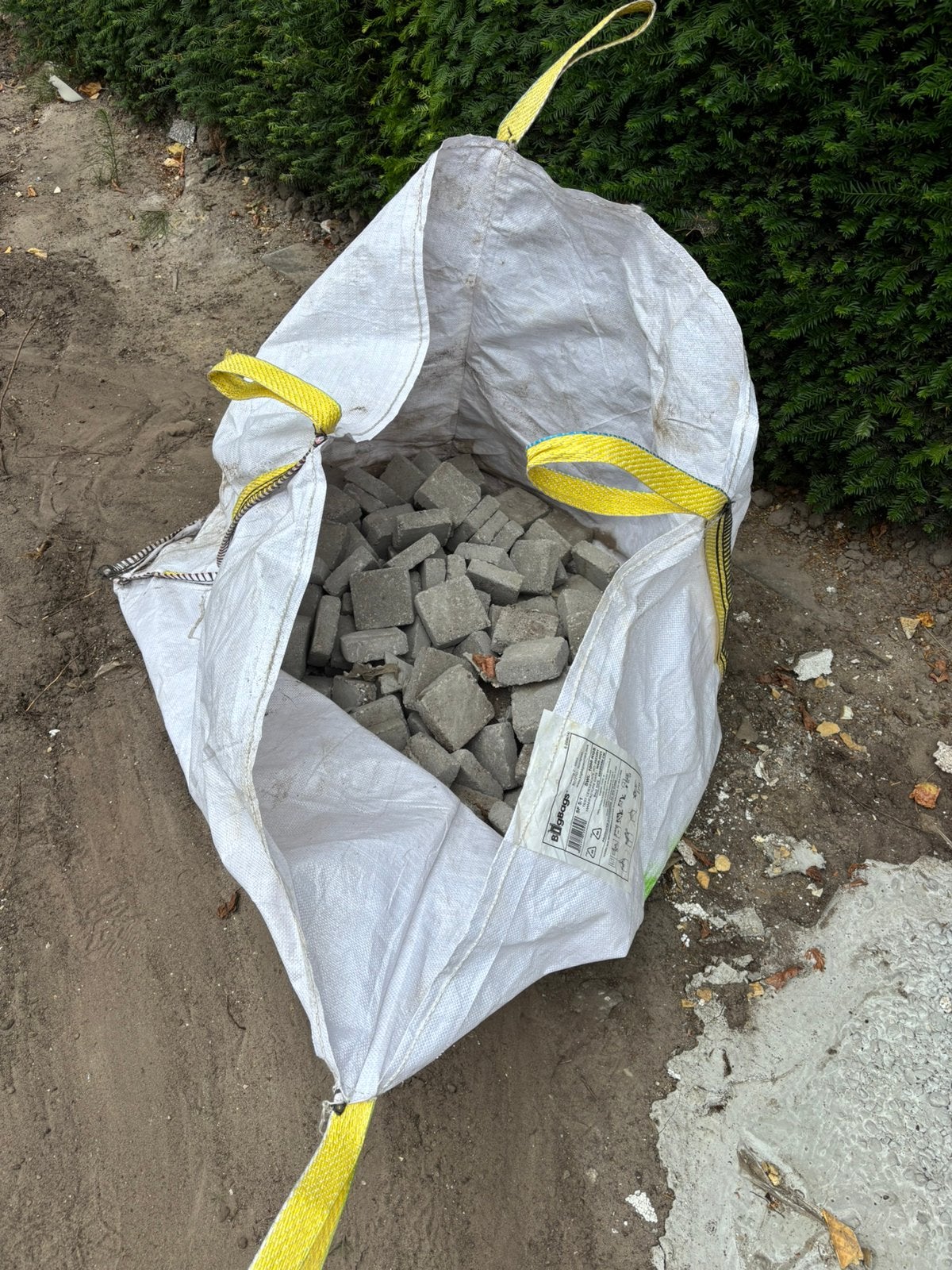 Betonmatten afstandsblokjes gratis, Tuin en Terras, Ophalen, Zo goed als nieuw
