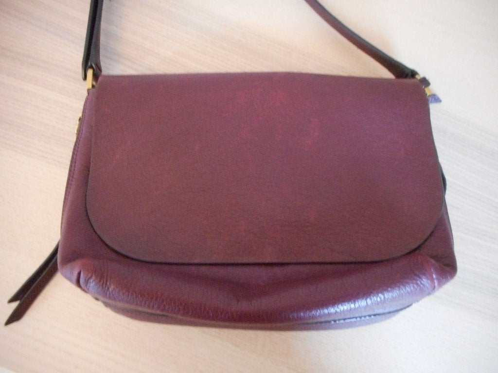 Leren tas, cross body bag van Fossil, Overige merken, Gebruikt, Overige kleuren, Ophalen of Verzenden