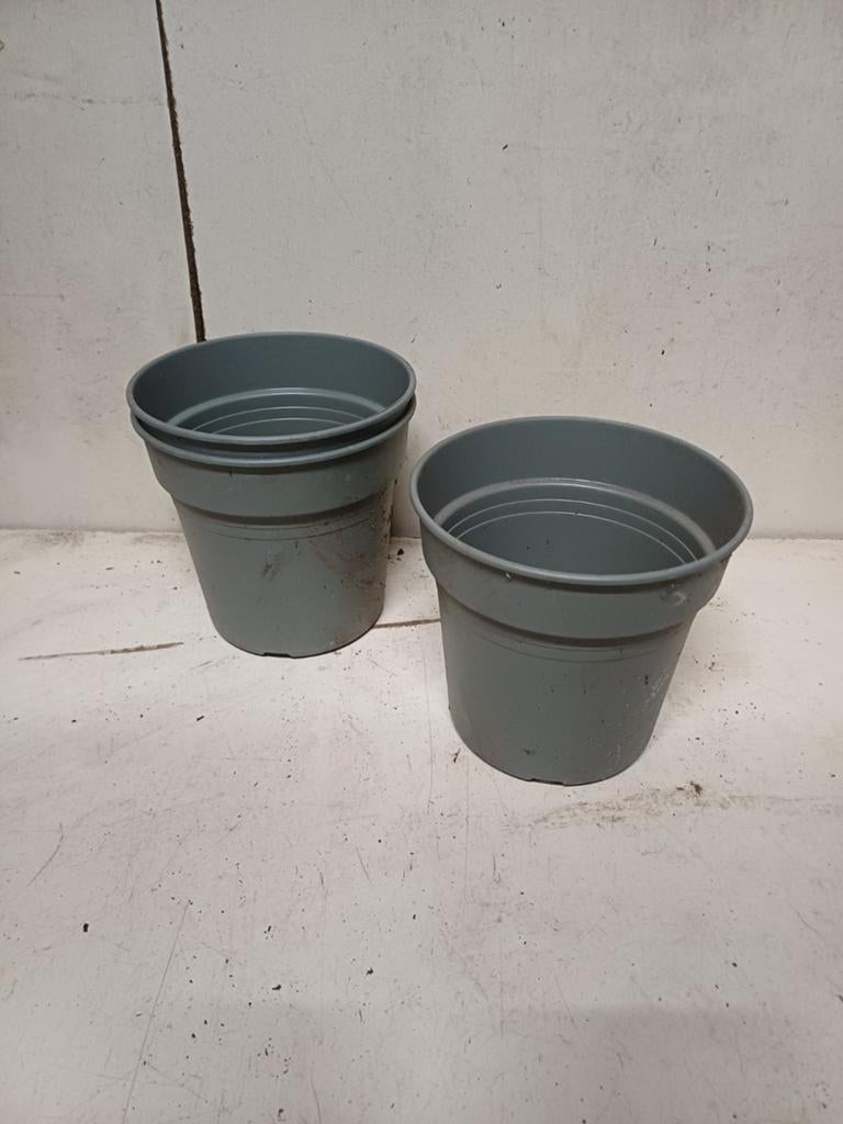 Sier Kweekpotten plantenpotten bloempotten 17 cm, Tuin en Terras, Kunststof, Gebruikt, Minder dan 30 cm, Rond