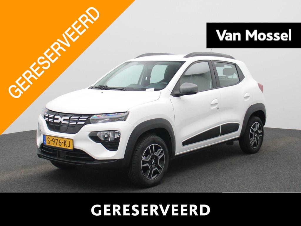 Dacia Spring Expression 27 kWh | Airconditioning | Cruise co, Auto's, Gebruikt, Wit, Parkeersensor, Te koop