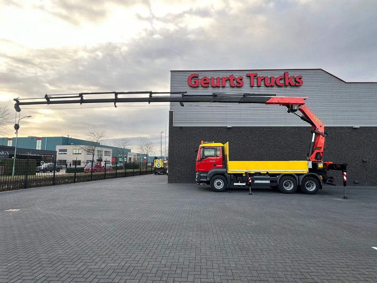 MAN TGS 26.480 6X4 MET PALFINGER PK 42002-SH G KRAAN / KRAN, Auto's, Vrachtwagens, Automaat, Euro 6, MAN, Bedrijf