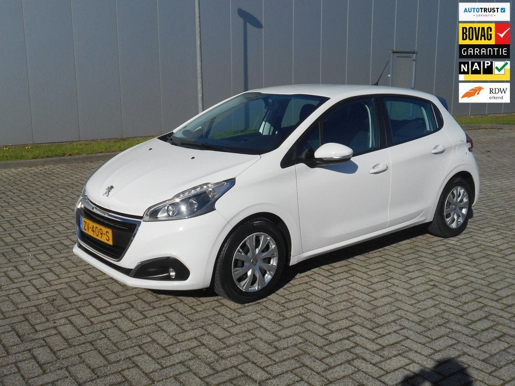 Peugeot 208 1.2 PureTech Blue Lease Active, 83 pk, Euro 6, 1199 cc, Wit
