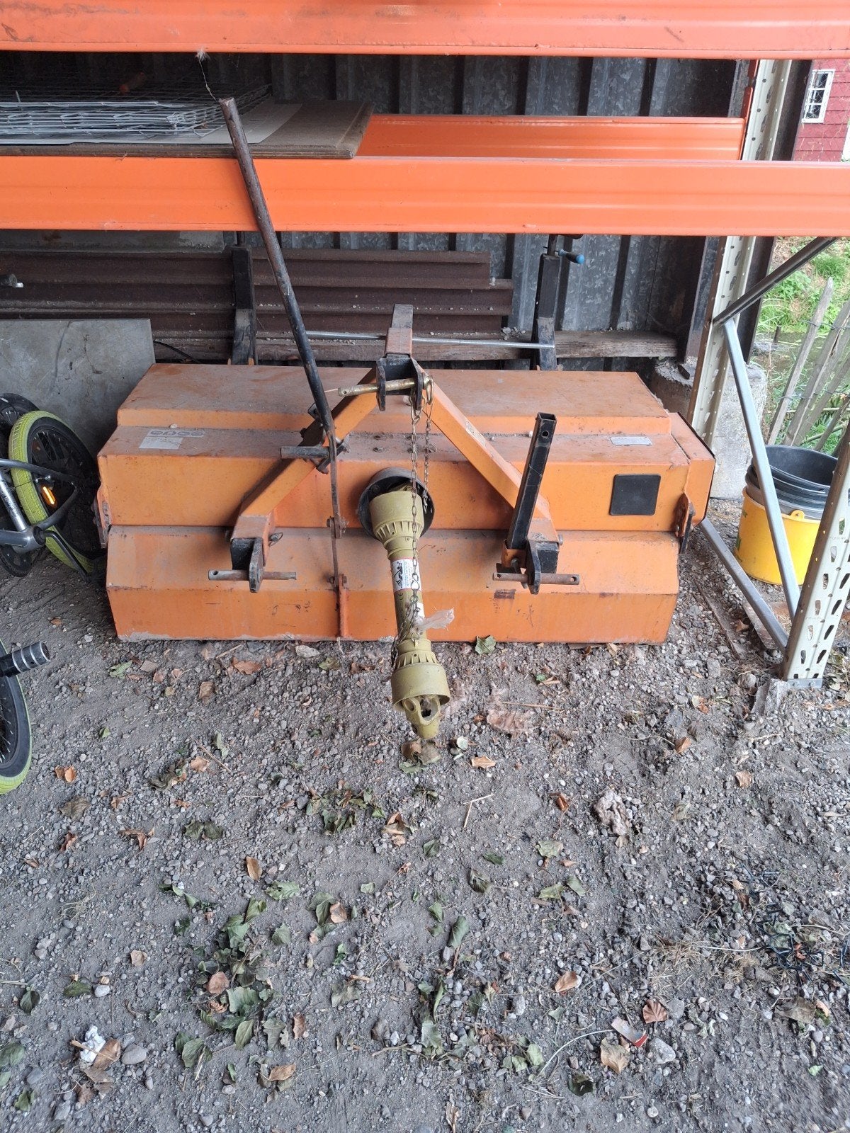 LEFA Veegmachine SP-150 met opvangbak, Ophalen of Verzenden, Gebruikt, LEFA