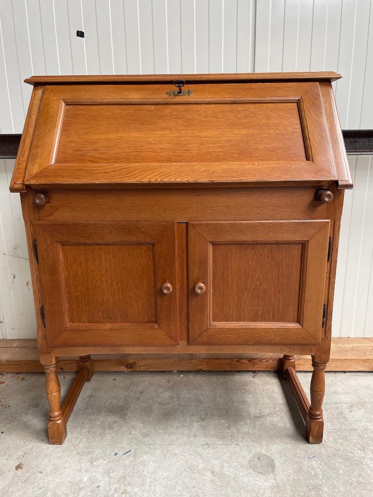 Antiek secretaire bureau, Huis en Inrichting, Kasten | Secretaires, Ophalen, Gebruikt, Antiek