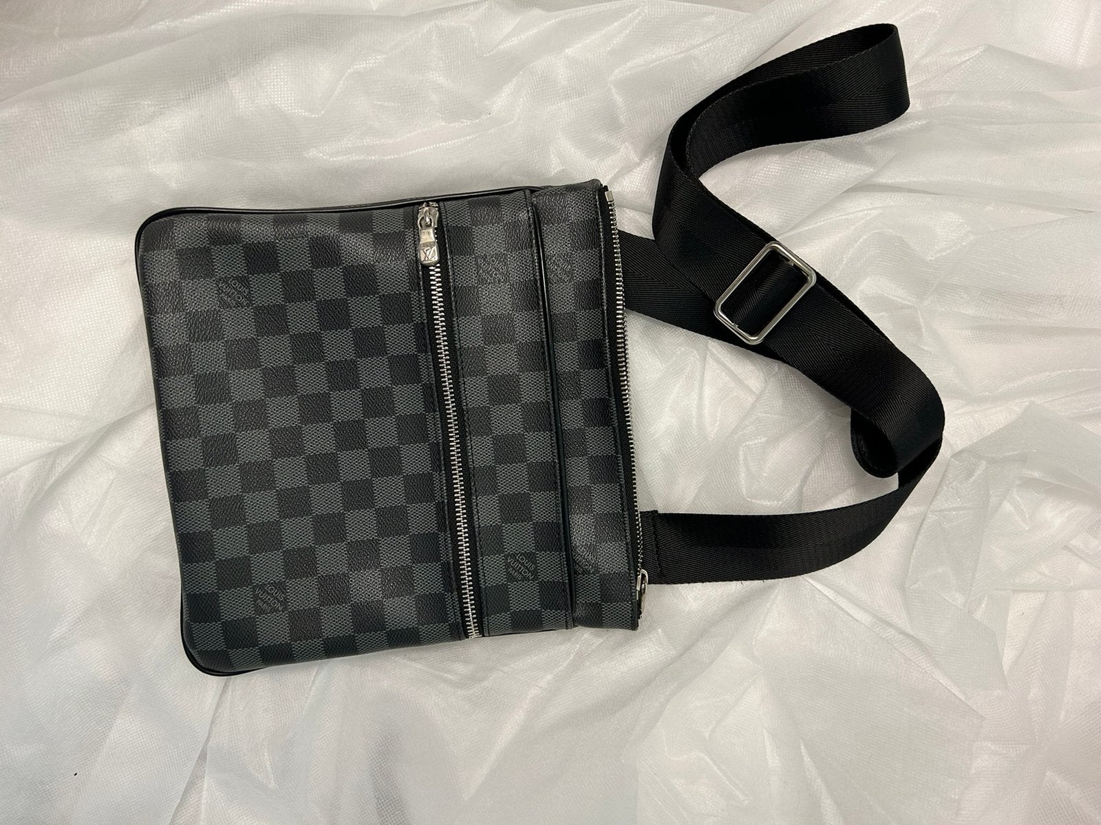 Messenger Bag / Crossbody Bag, Ophalen of Verzenden, Zo goed als nieuw, Zwart