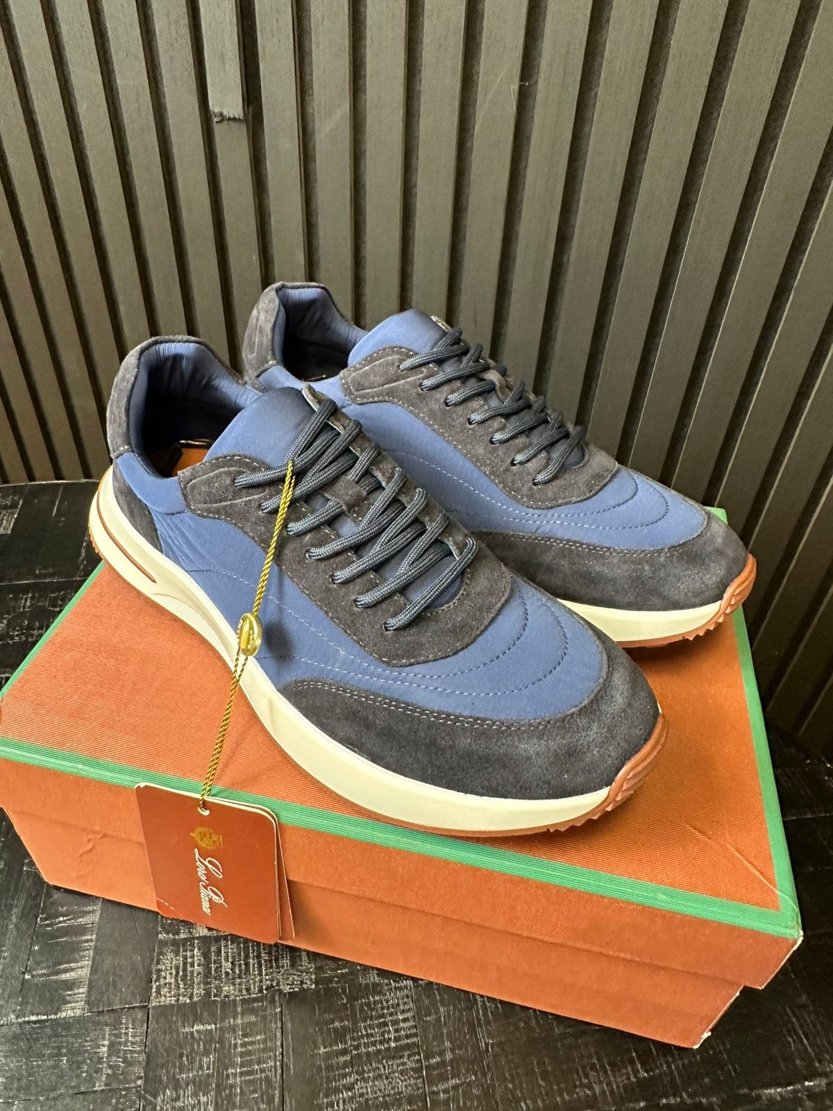Weekend Walk Schoenen - Loro Piana Blauw - Nieuw, Kleding | Heren, Schoenen, Ophalen of Verzenden, Blauw, Sneakers of Gympen