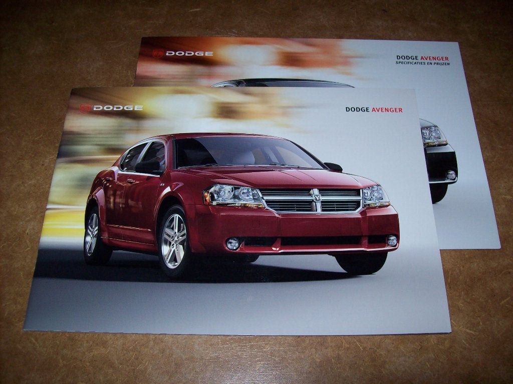 brochure Dodge Avenger  2008, Ophalen of Verzenden, Zo goed als nieuw, Overige merken
