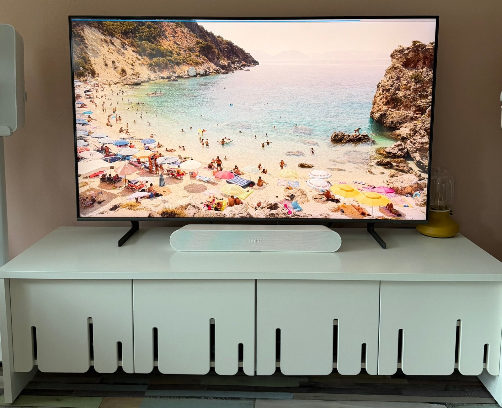 IKEA PS 2012 TV-meubel wit – In TOPSTAAT!, Ophalen, Zo goed als nieuw