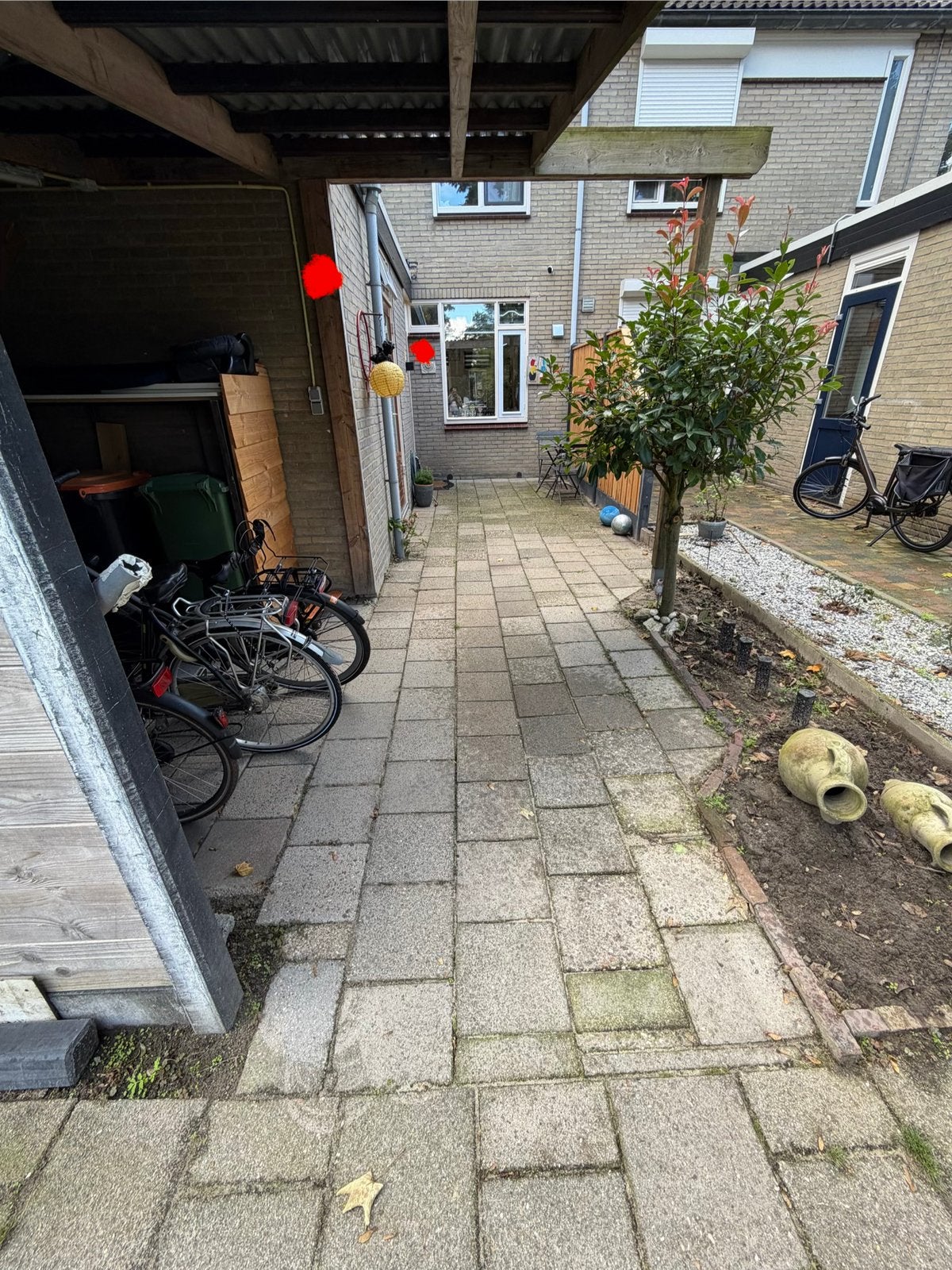 Gratis tegels 30x30 cm, Ophalen of Verzenden, Gebruikt, Beton, Terrastegels