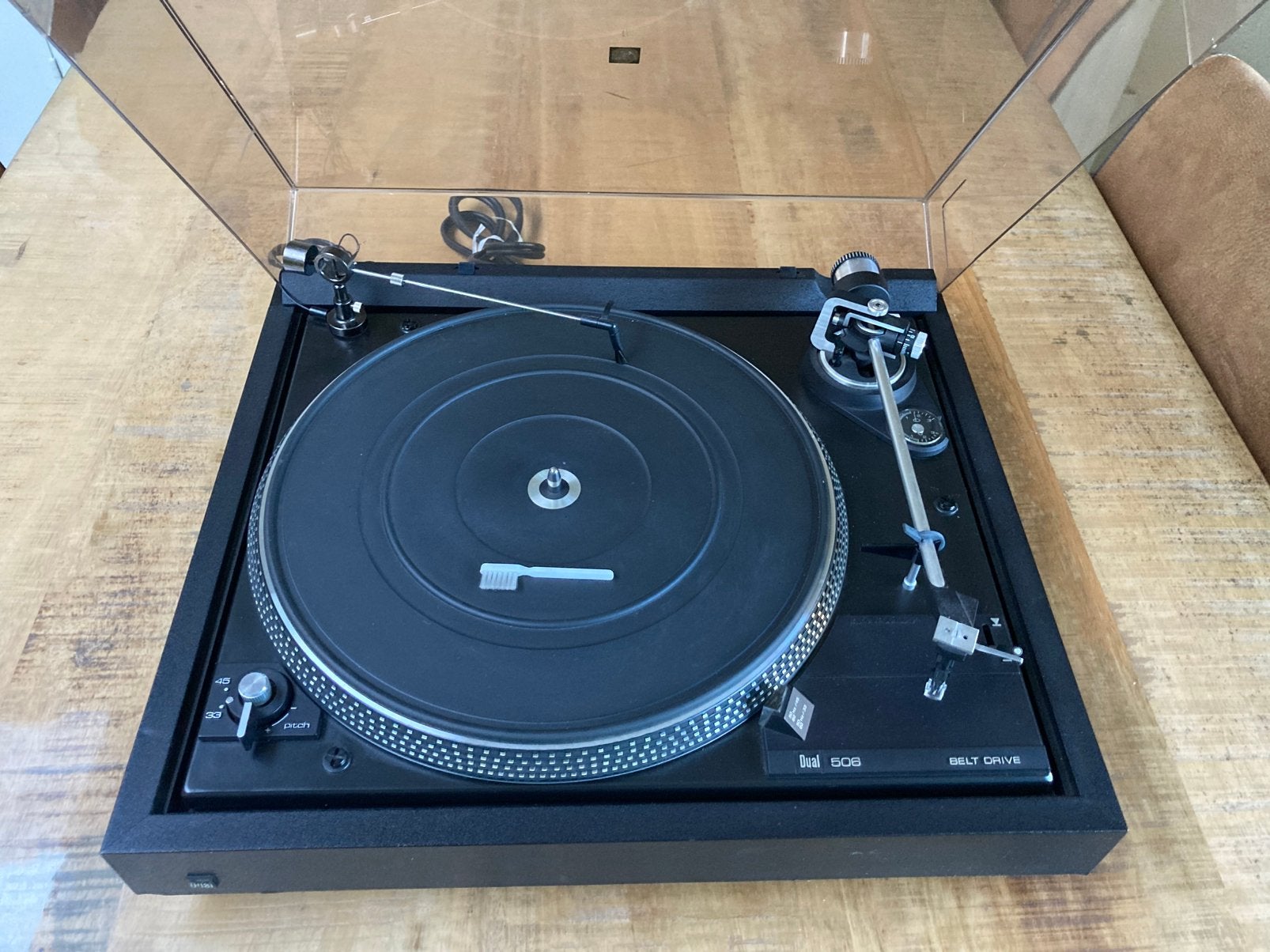 Dual 506, Ophalen, Gebruikt, Pitch-regelaar, Platenspeler