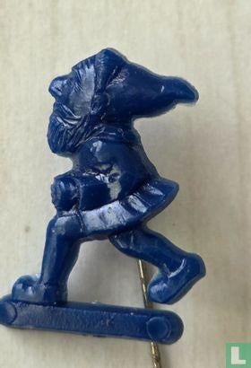 Speldje - Rennende dwerg [blauw], Ophalen of Verzenden, Nieuw, Figuurtje, Speldje of Pin