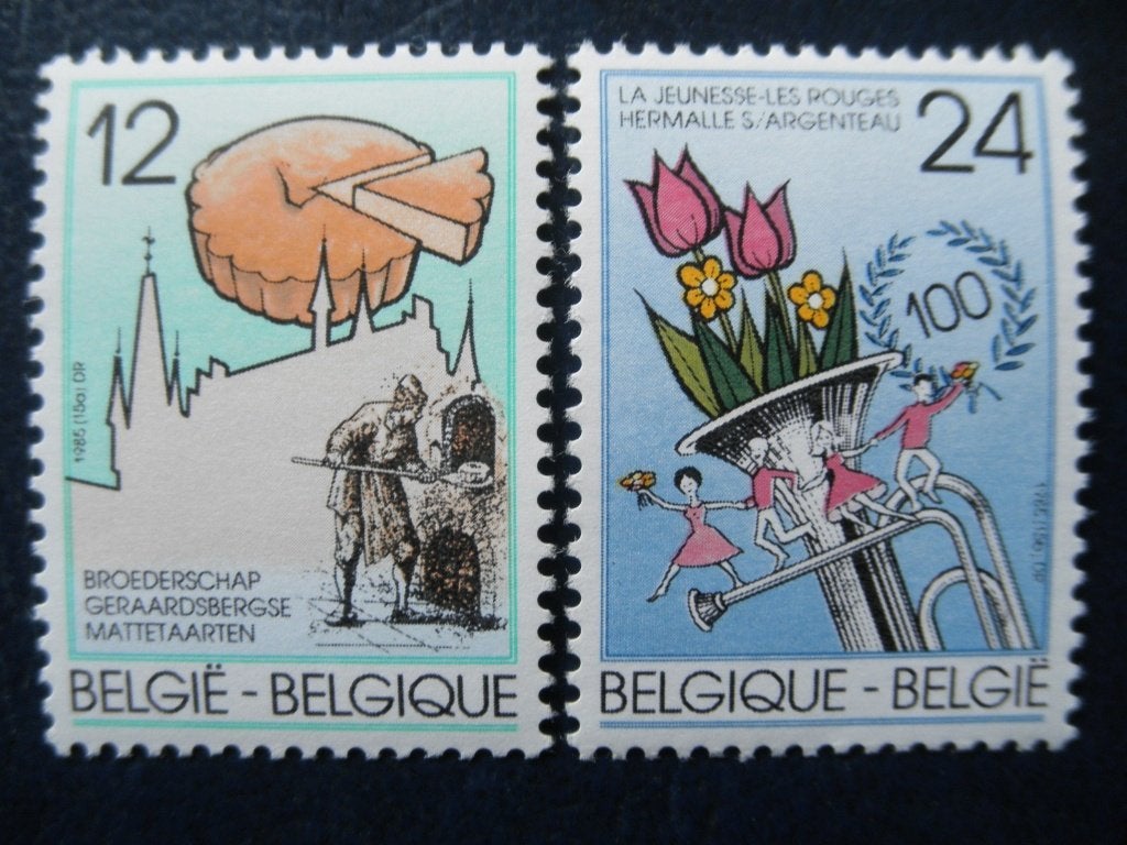 Postzegels België 1985 folklore - cw. 2,50 postfris., Postzegels en Munten, Postzegels | Europa | België, Ophalen of Verzenden