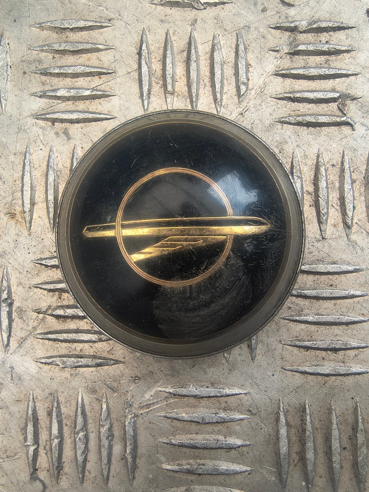 Opel Rekord Stuurknop - Origineel Onderdeel, Ophalen of Verzenden, Gebruikt, Opel