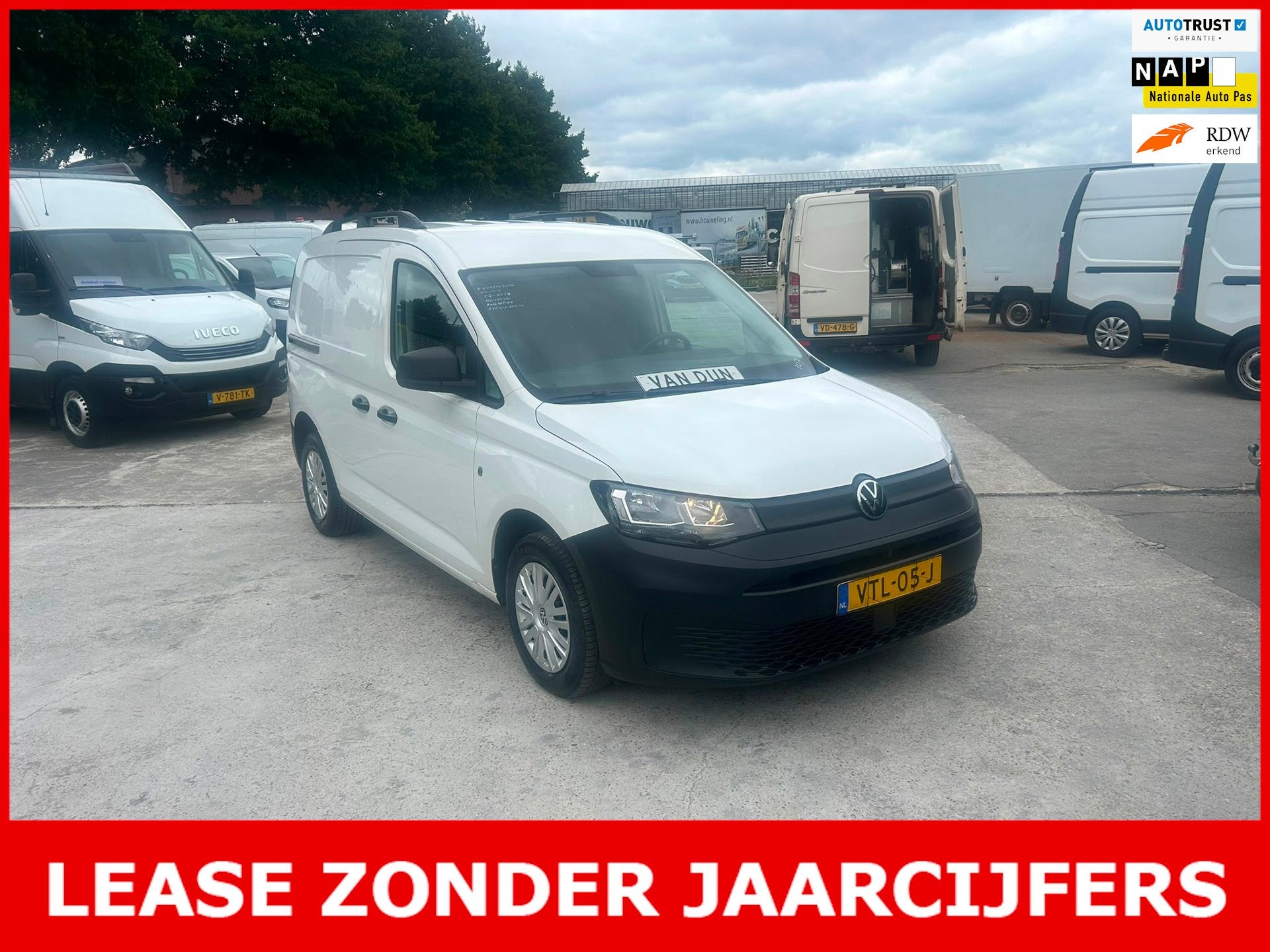 Volkswagen Caddy Cargo 2.0 TDI Economy Business, Voorwielaandrijving, Stof, Gebruikt, Euro 6