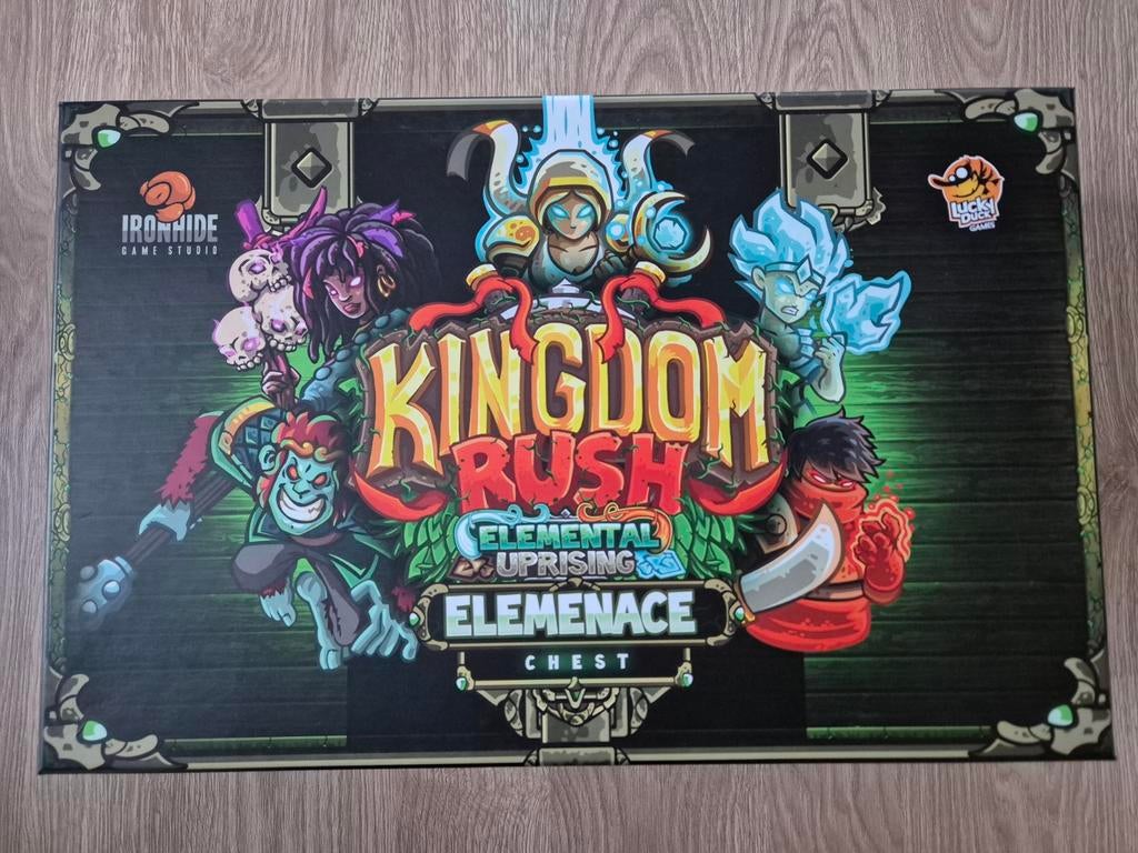 Kingdom rush Elemental Uprising big box (compleet), Ophalen of Verzenden, Nieuw