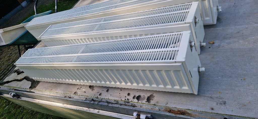 Plint radiatoren 3 stuks, Ophalen, Minder dan 30 cm, Radiator, Minder dan 60 cm