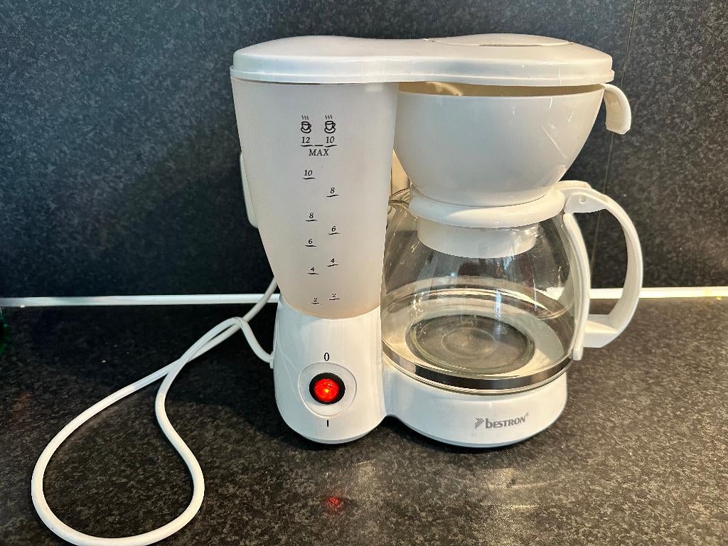 Koffiezetapparaat  Bestron, 10 kopjes of meer, Koffiemachine, Gemalen koffie, Ophalen of Verzenden