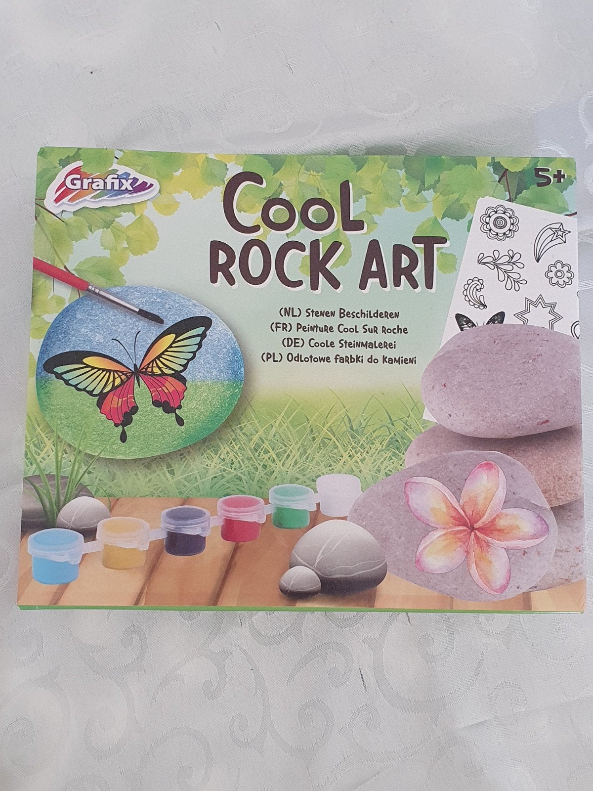 Grafix Cool Rock Art Set - Steen Beschilderen, Ophalen, Nieuw, Overige typen