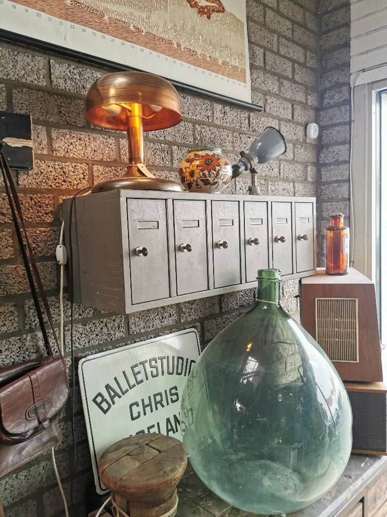 Vintage wand lockerkast, Ophalen