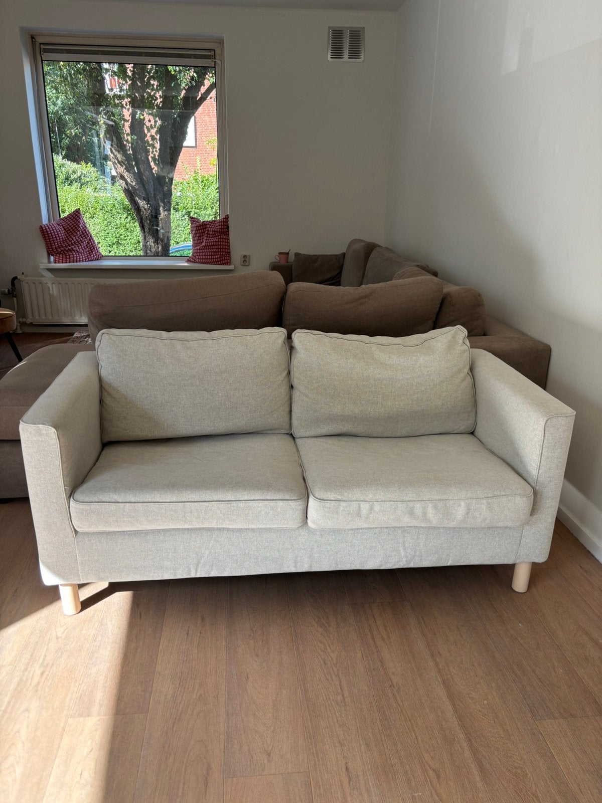 Bank studentenkamer IKEA, Ophalen, 150 tot 200 cm, Tweepersoons, 75 tot 100 cm